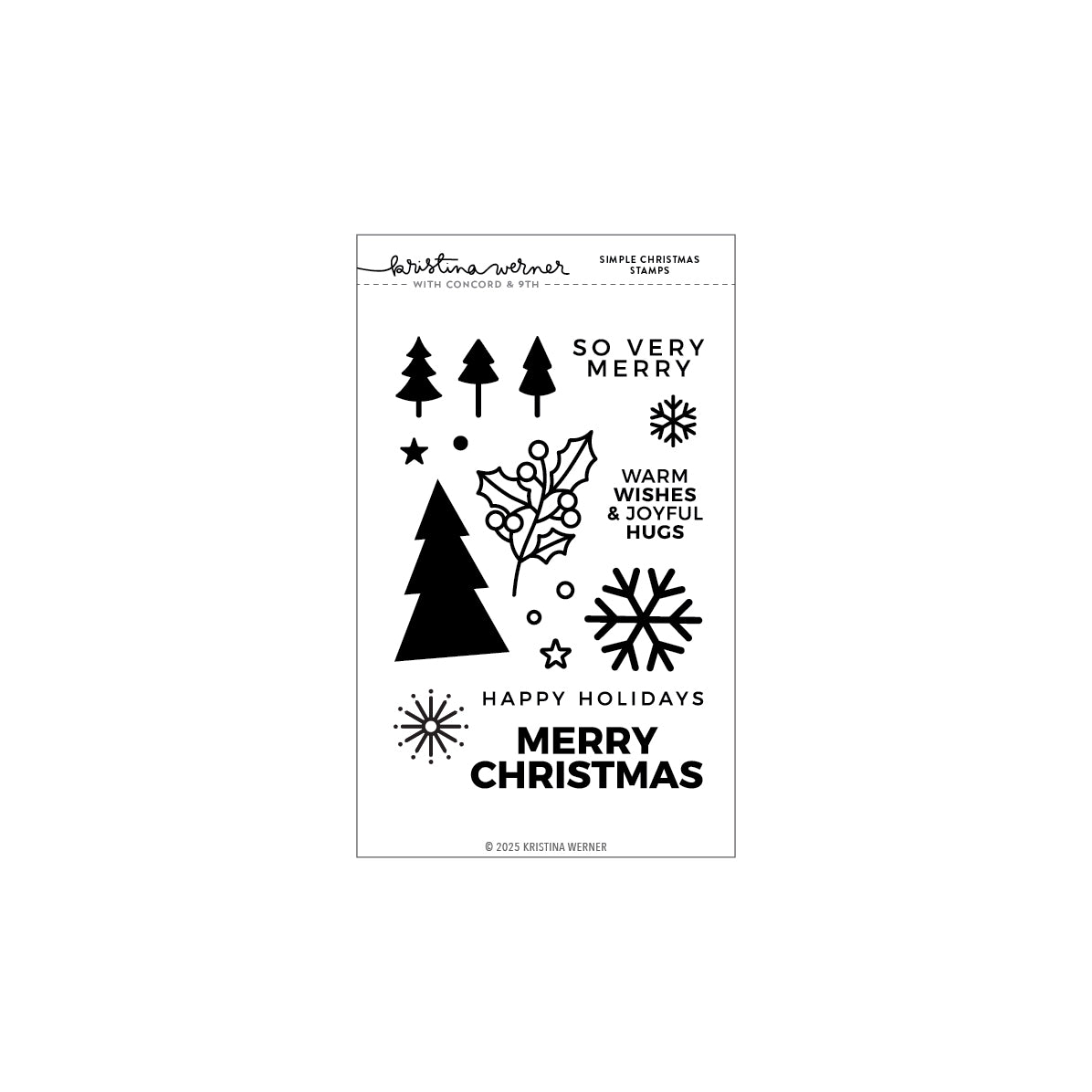 Simple Christmas Stamp Set