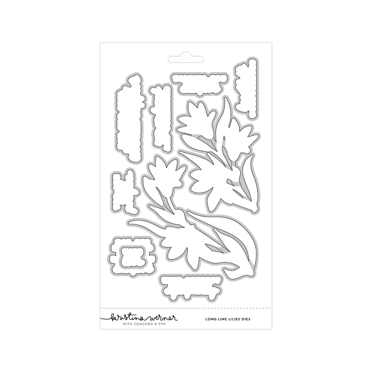 Long Line Lilies Dies