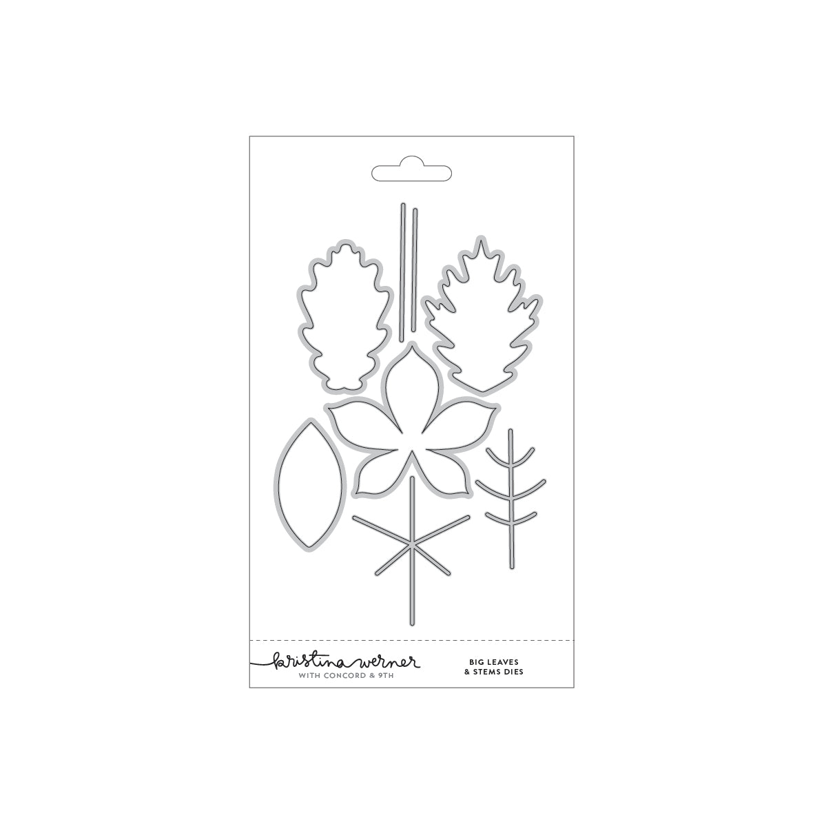 Big Leaves and Stems Dies