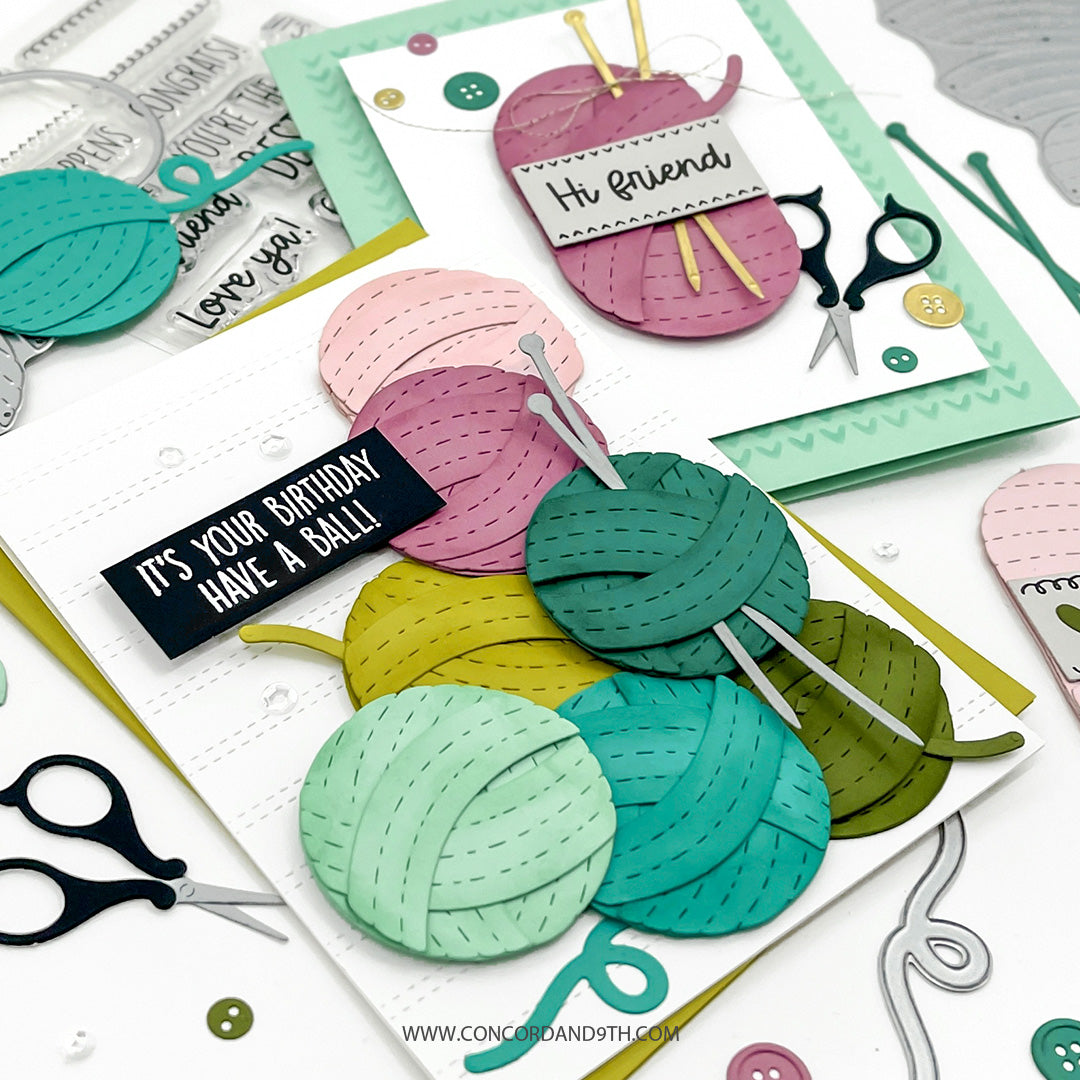 Knitting Together Stamp Set