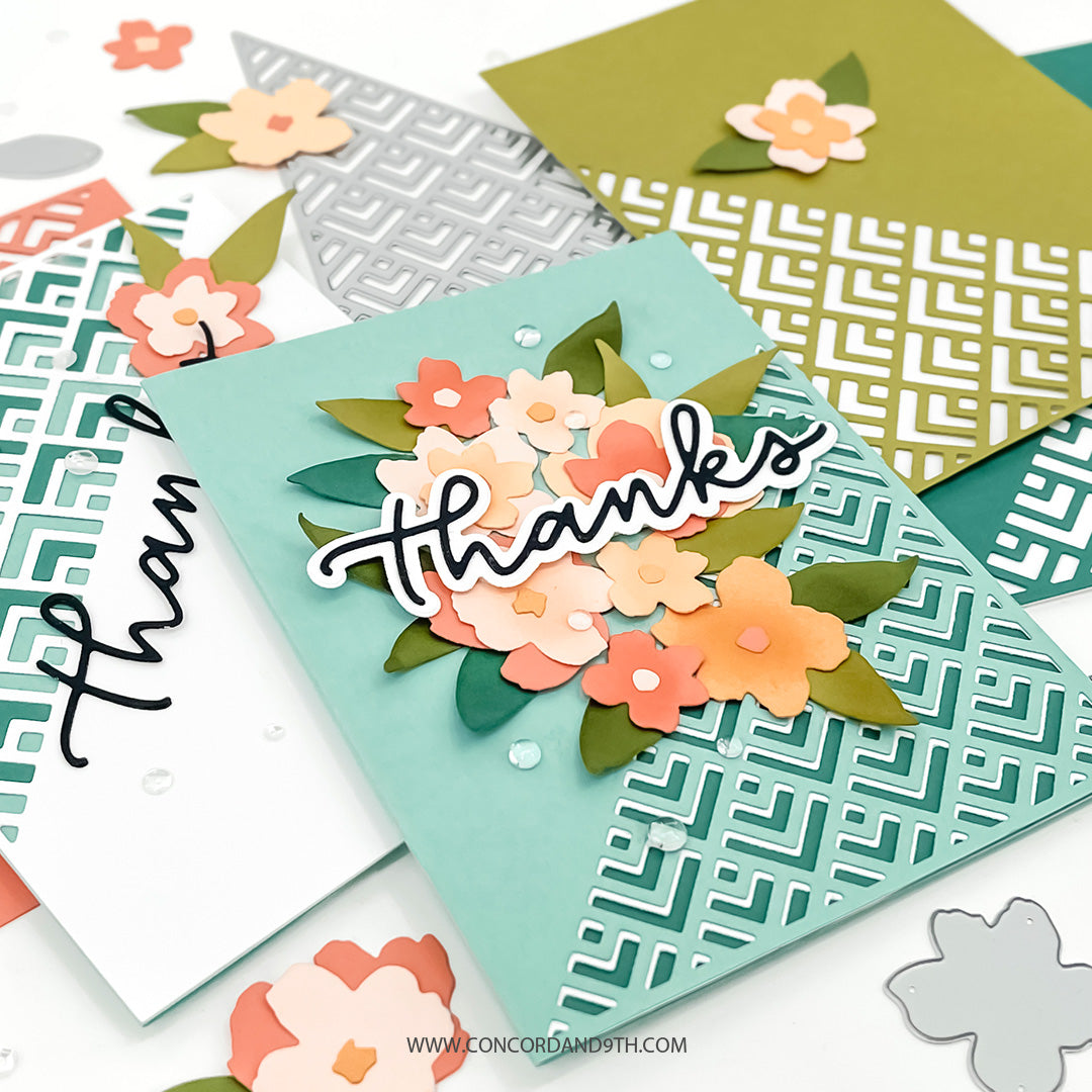 Troqueles para corte de esquinas enrejadas