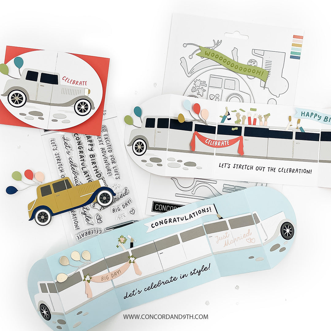 Limo Party Stamp Set