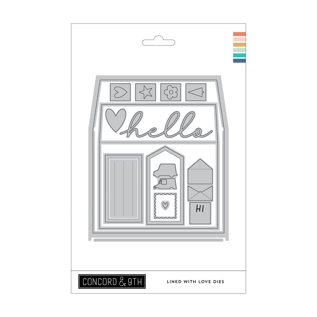 Troqueles forrados con amor