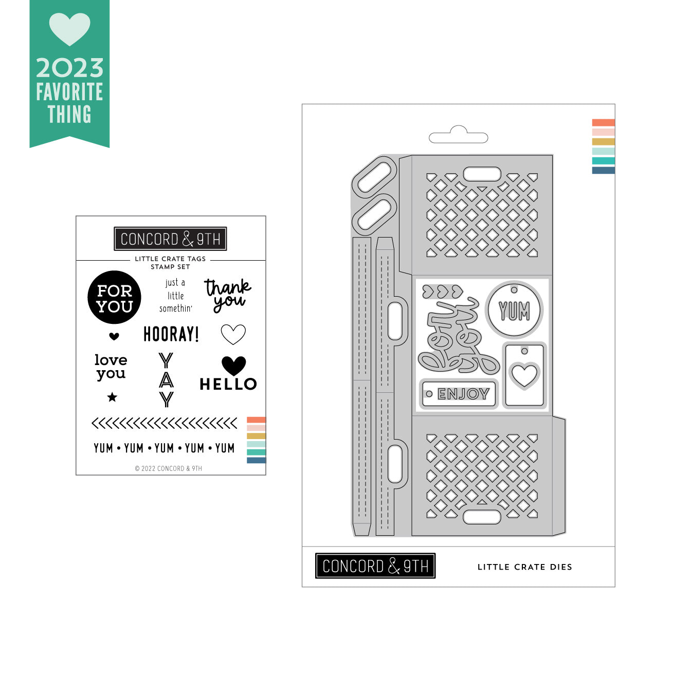 Paquete de cajas pequeñas