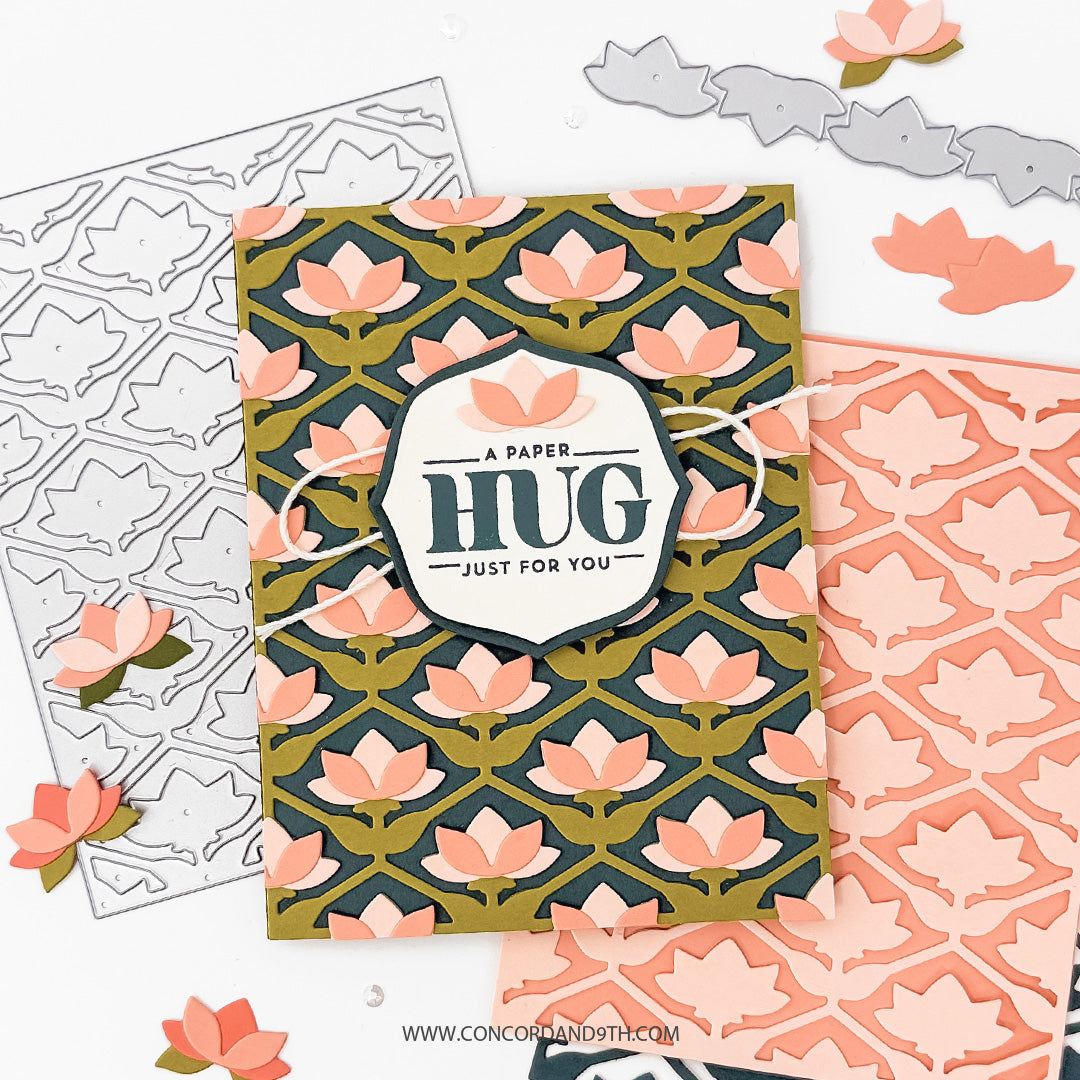 Layered Lotus Stamp Set