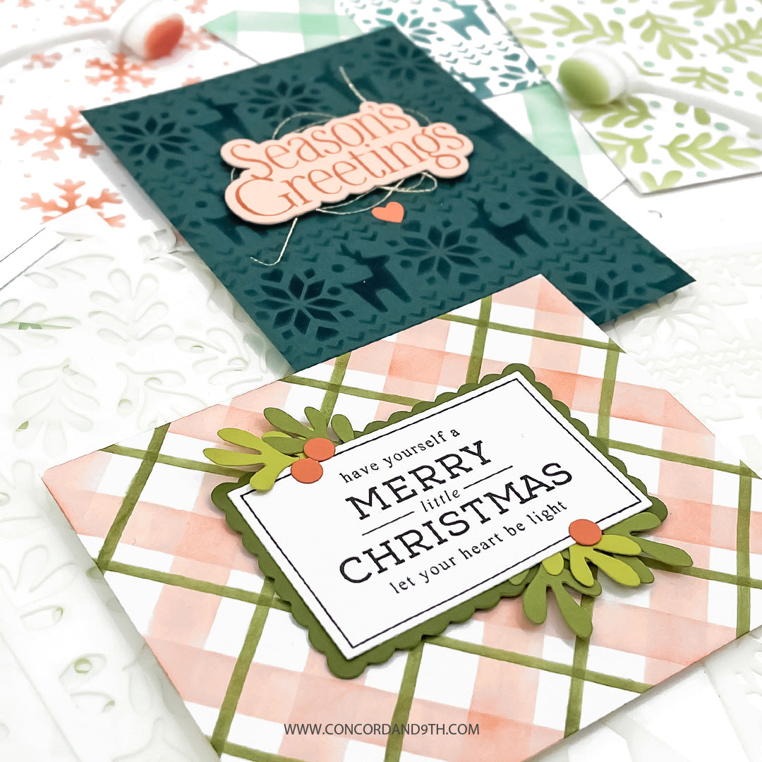 Merry Mix Stencil Pack