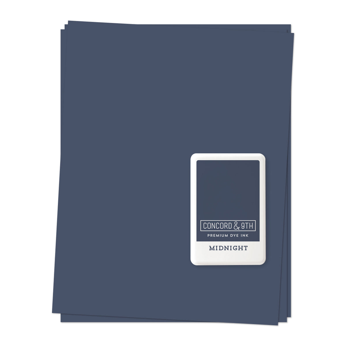 Cardstock: Midnight Ink Pad &amp; Cardstock BUNDLE