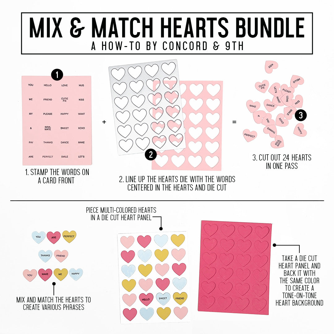 Mix &amp; Match Hearts Bundle