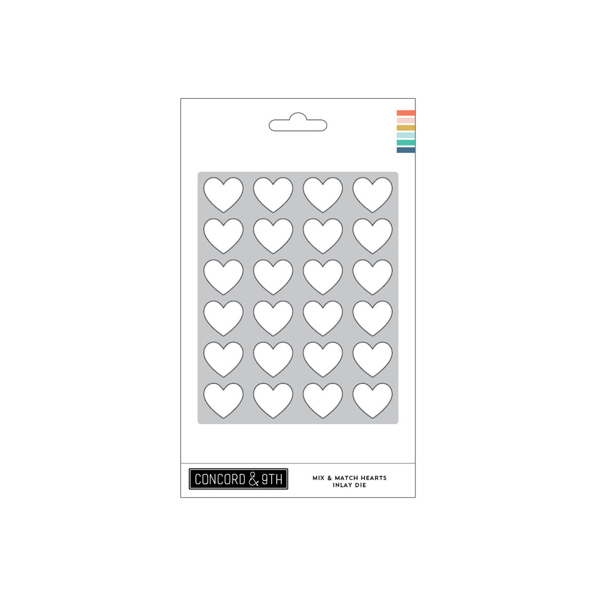 Mix &amp; Match Hearts Inlay Die