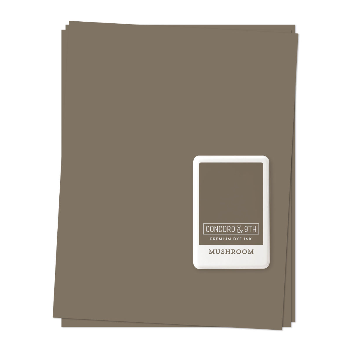 Cardstock: Mushroom Ink Pad &amp; Cardstock BUNDLE