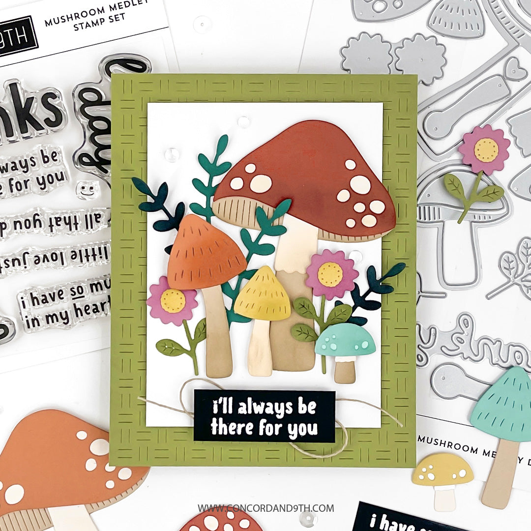 Mushroom Medley Stamp Set