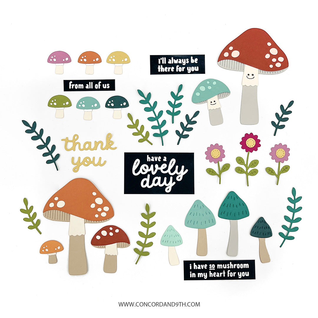 Mushroom Medley Stamp Set