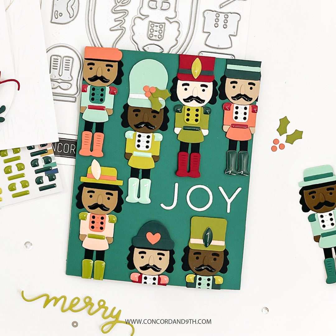 Nutcracker Enamel Shapes