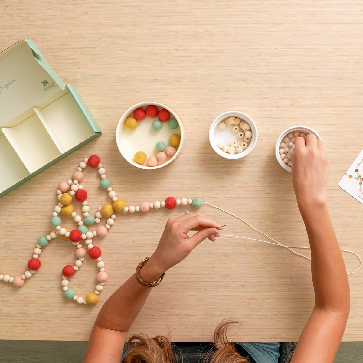 Beaded &amp; Bright Garland