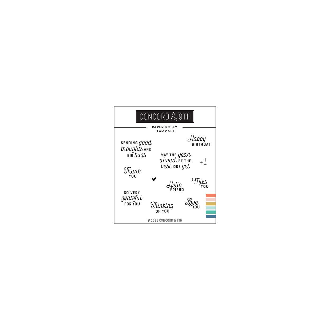 PaperPoseyStampSet-