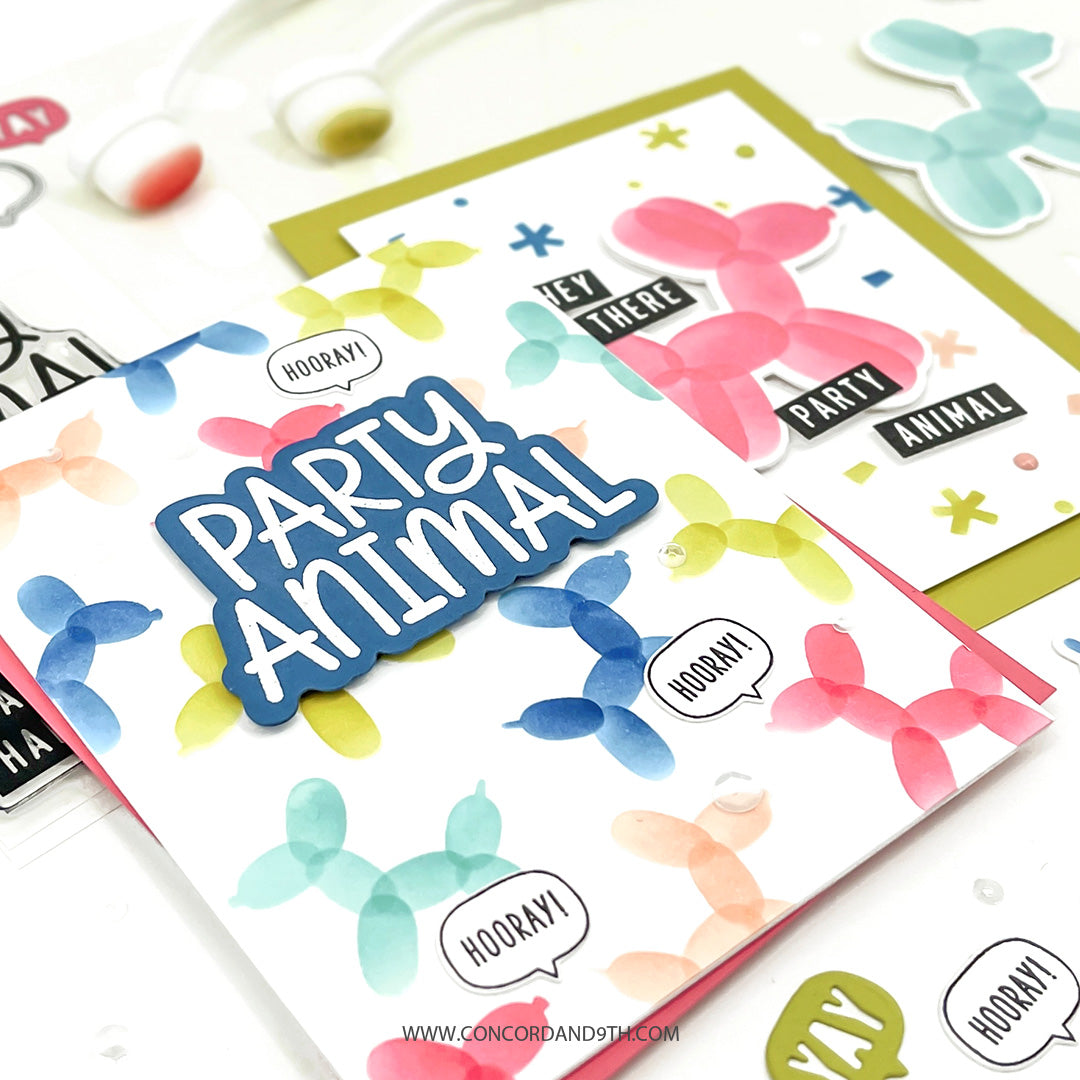 Party Animal Stencil Pack