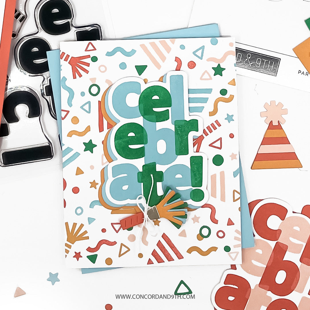 Party Time Turnabout™ Stamp Set