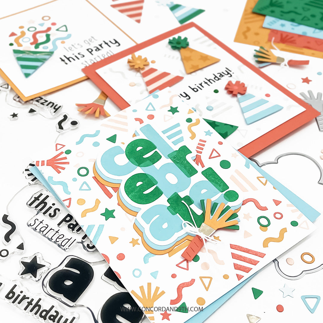 Party Time Turnabout™ Stamp Set