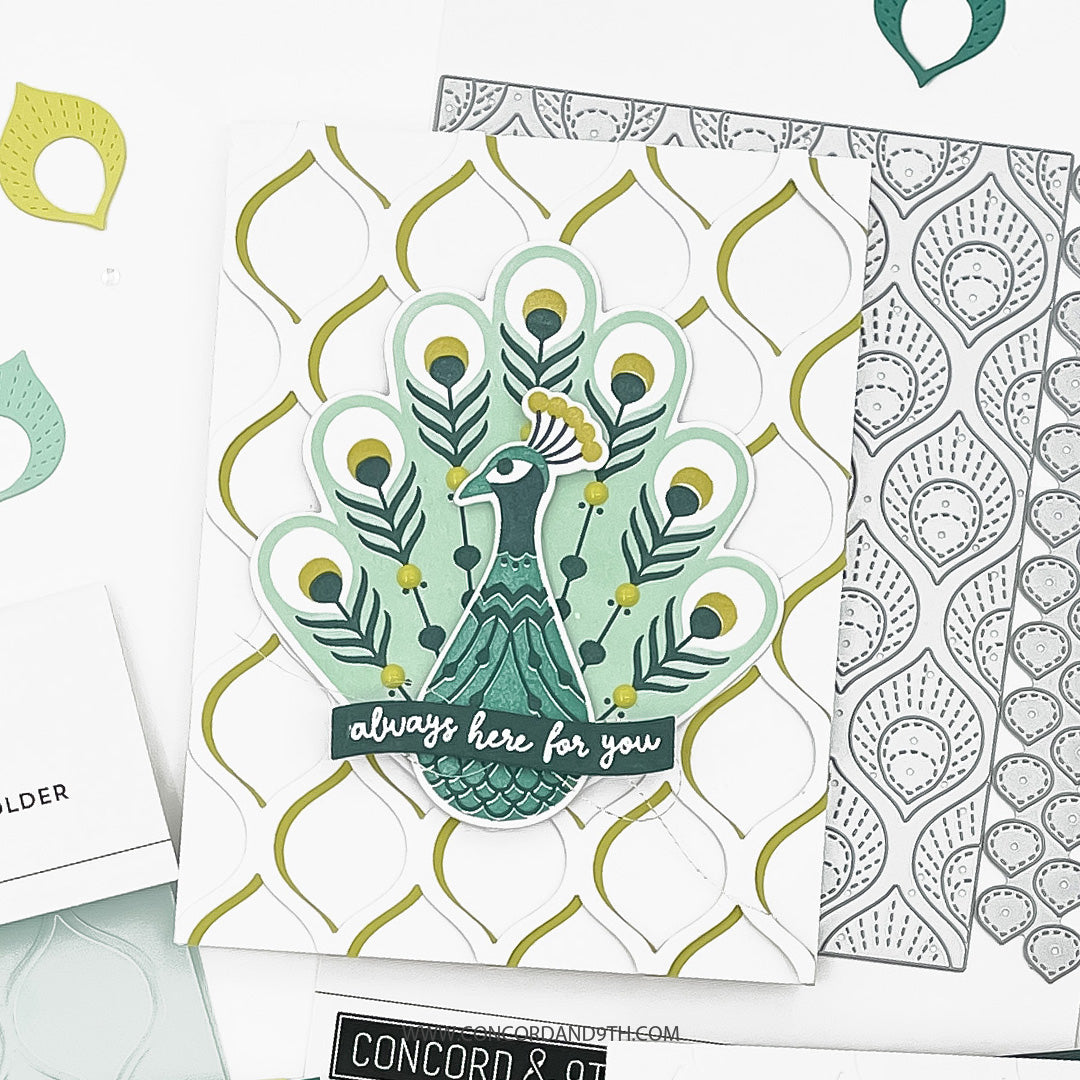 Patterned Peacock Bundle