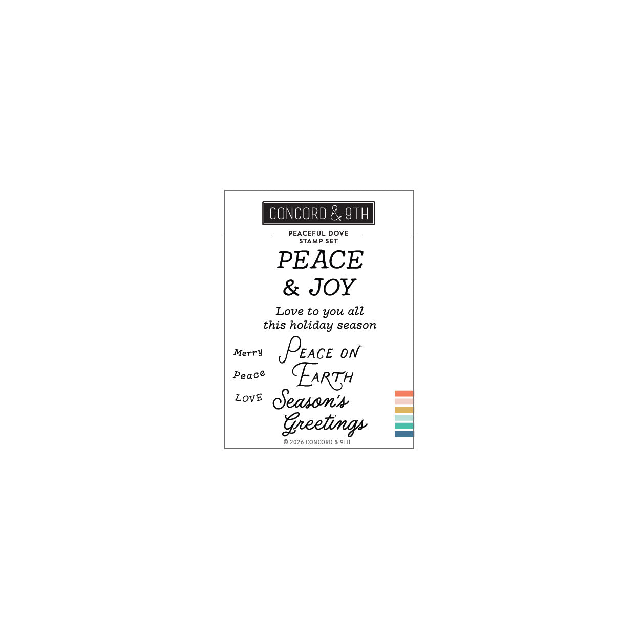 Peaceful Dove Stamp Set