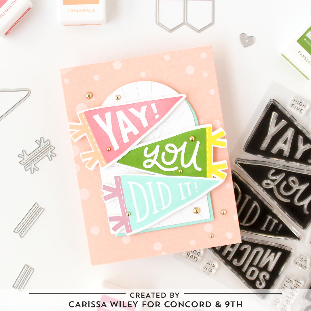 Pennant  Party Stamp Set