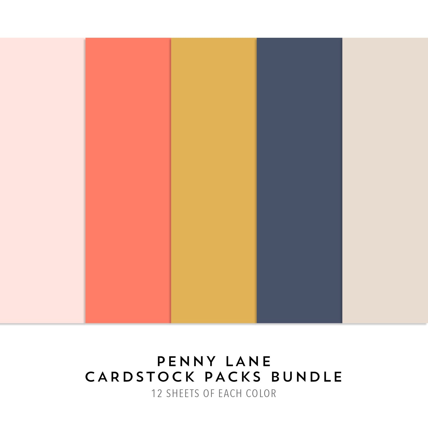 Penny Lane Cardstock Packs Bundle