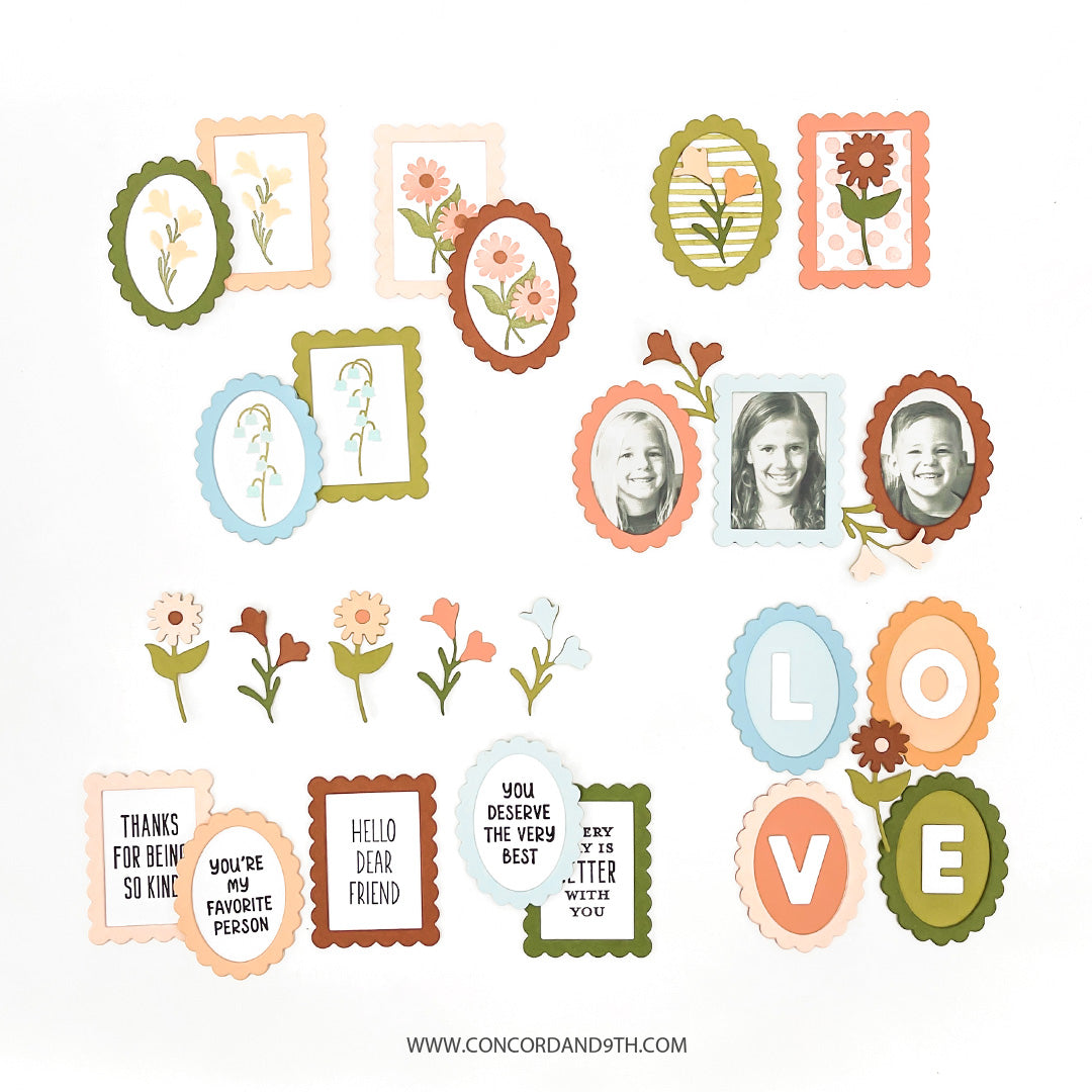 Petite Frames Stamp Set