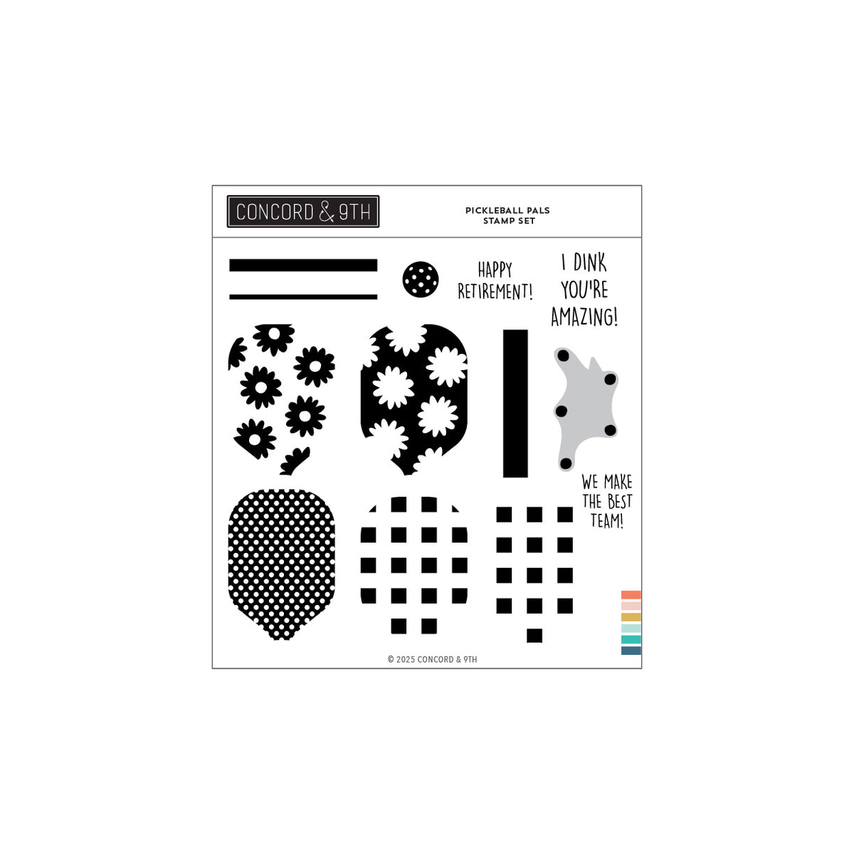 Pickleball Pals Stamp Set