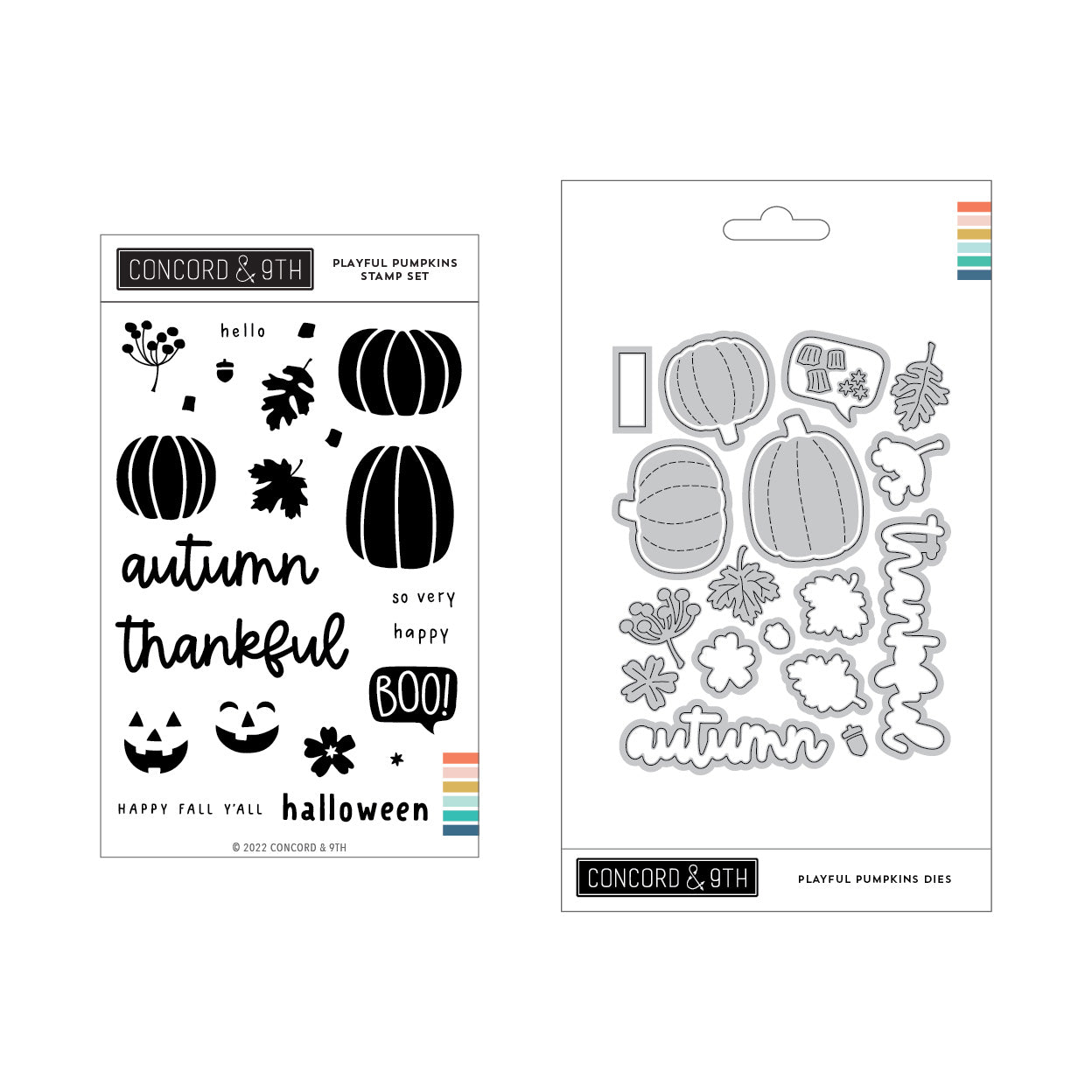 Paquete de calabazas divertidas