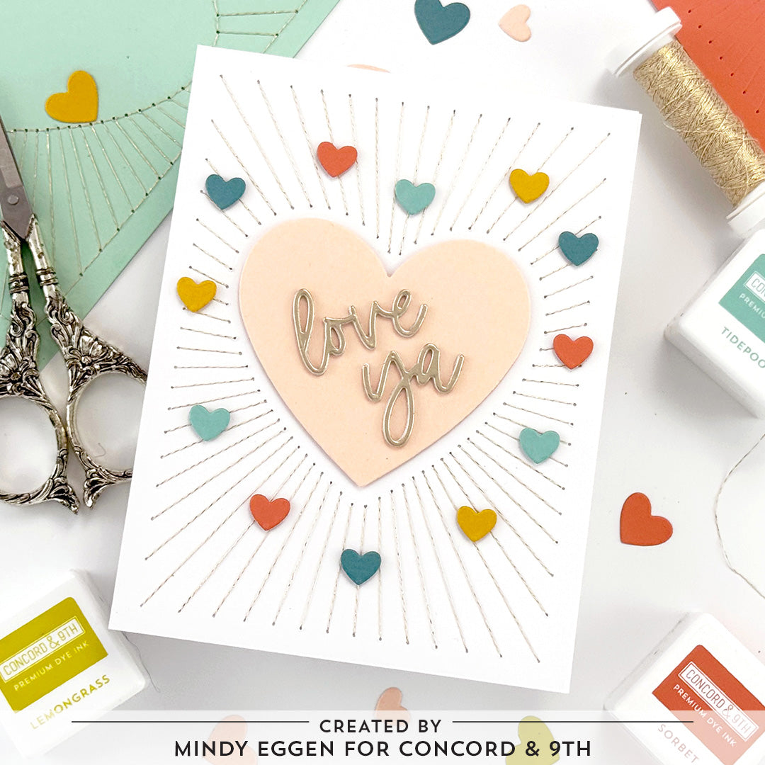 Radiant Heart Stamp Set