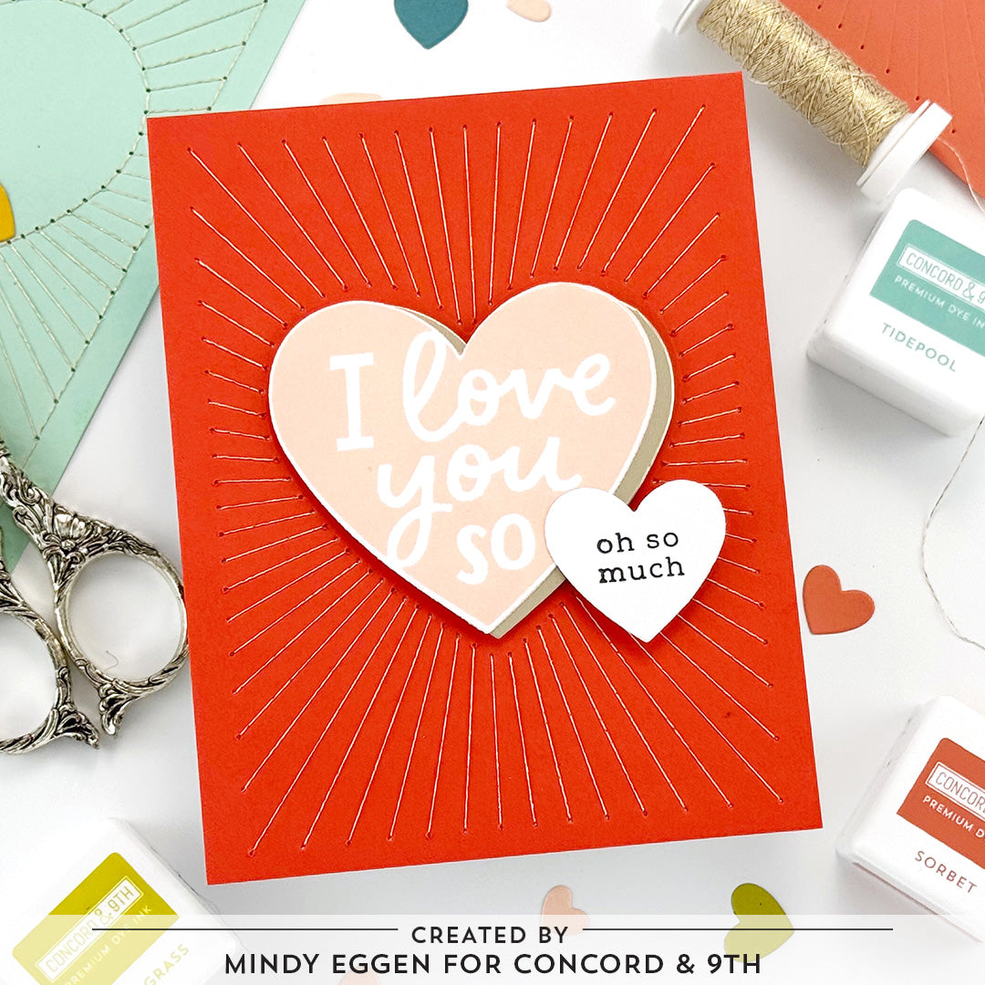 Radiant Heart Stamp Set