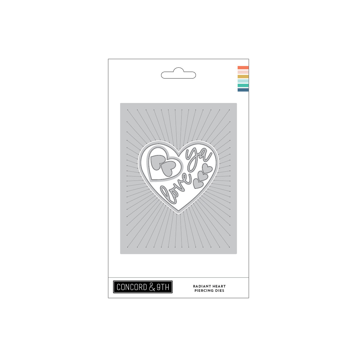 Radiant Heart Piercing Dies