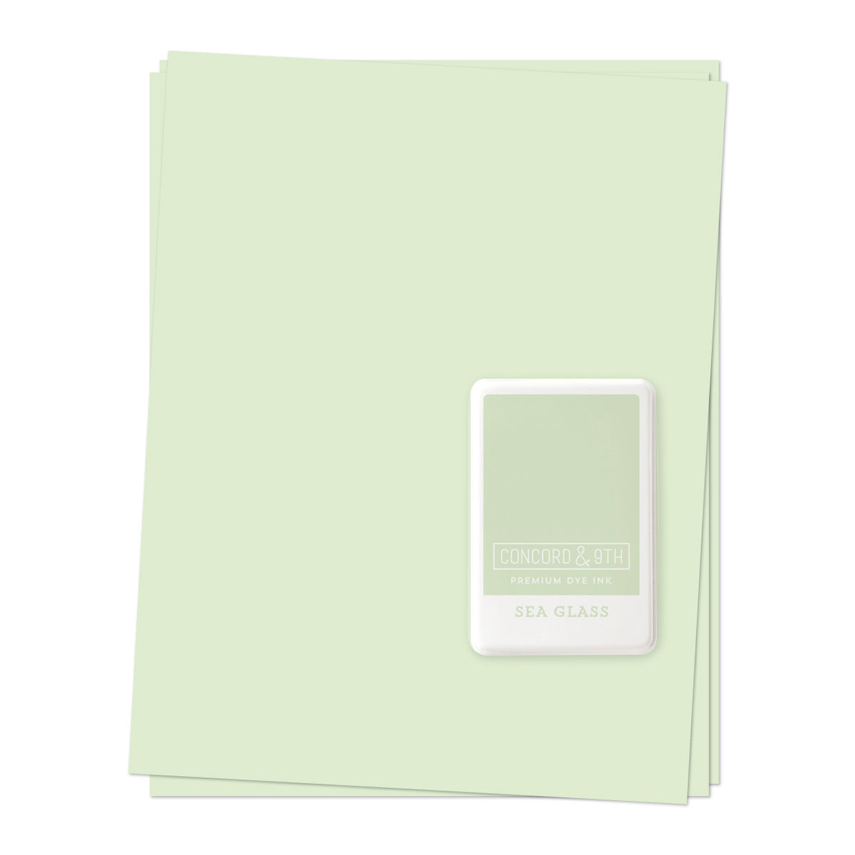Cardstock: Sea Glass Ink Pad &amp; Cardstock BUNDLE
