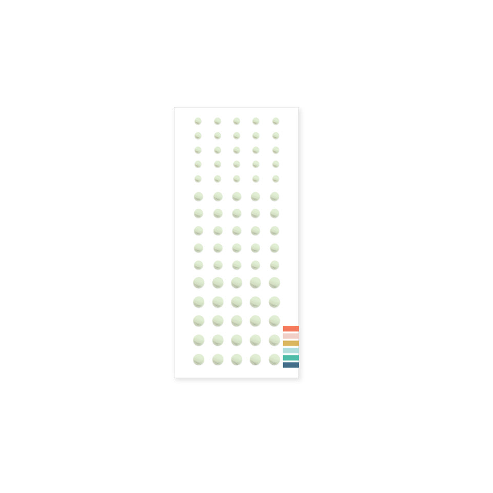 Enamel Dots: Sea Glass