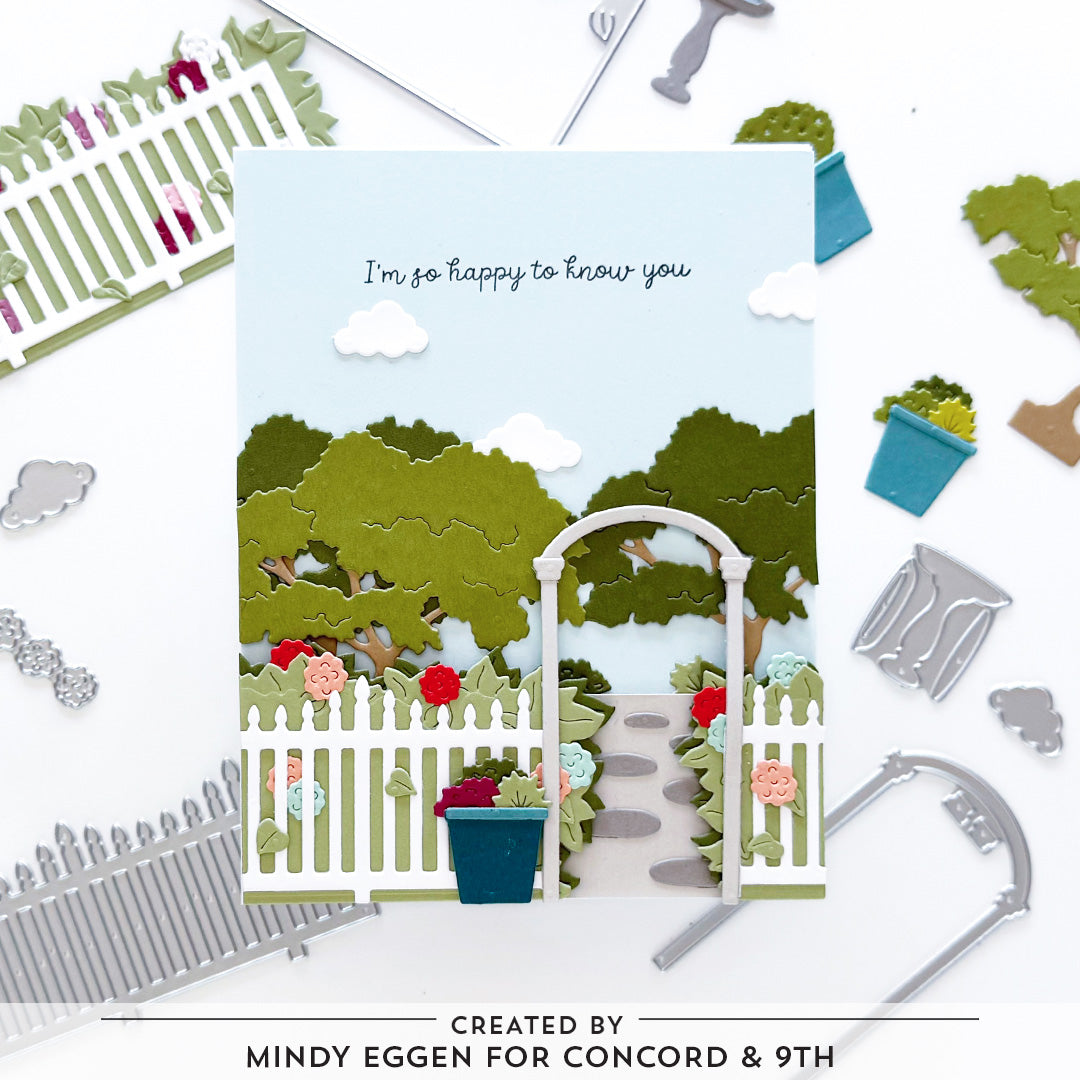 Secret Garden Stacks Stamp Set