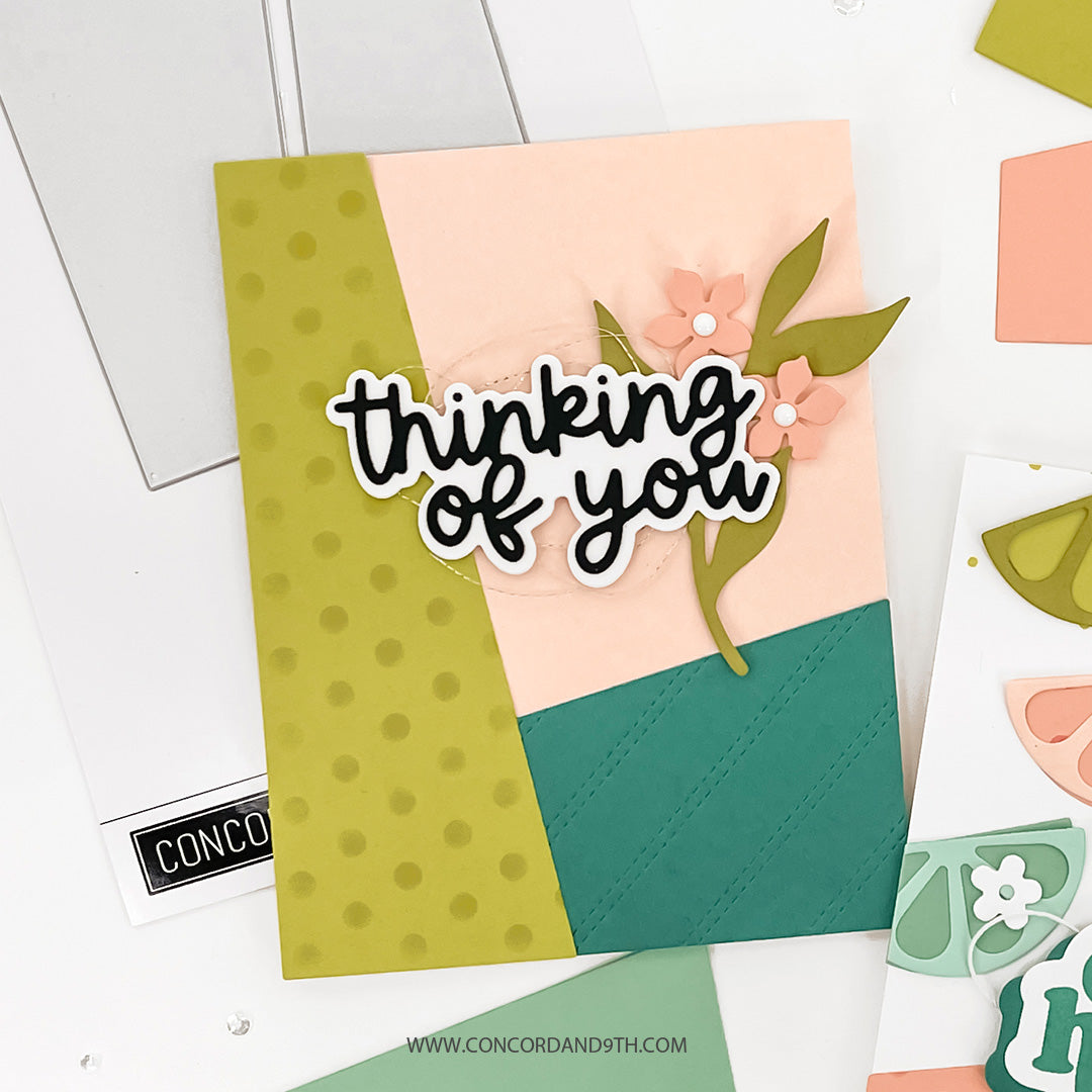 Dots & Blossoms Stencil Pack