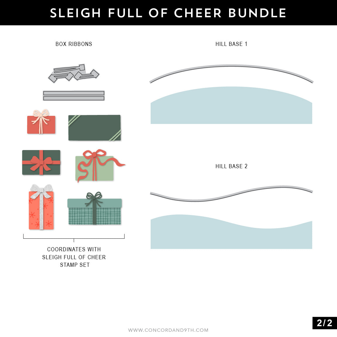 Sleigh Full of Cheer Stamp Set