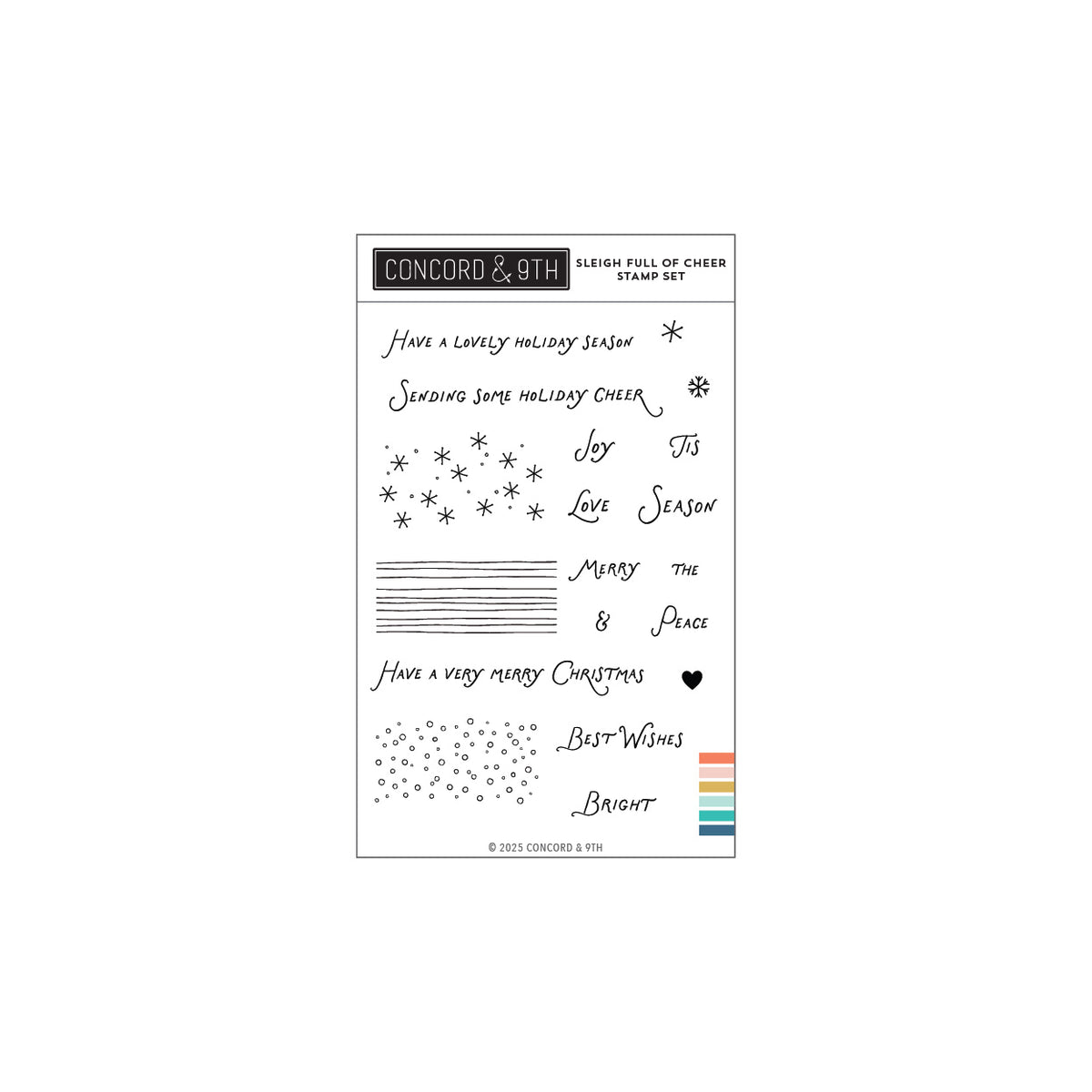 Sleigh Full of Cheer Stamp Set