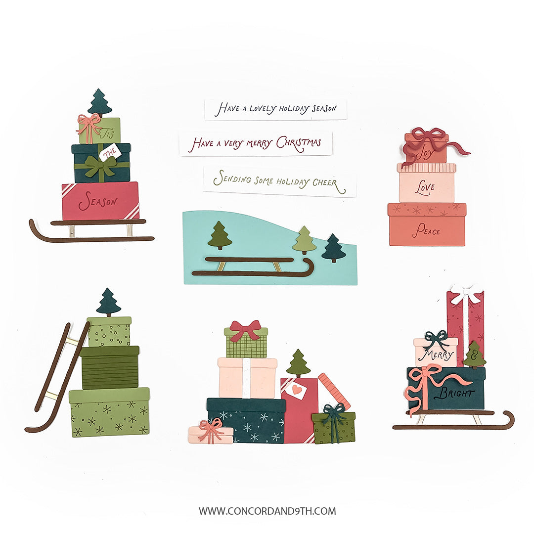 Sleigh Full of Cheer Stamp Set