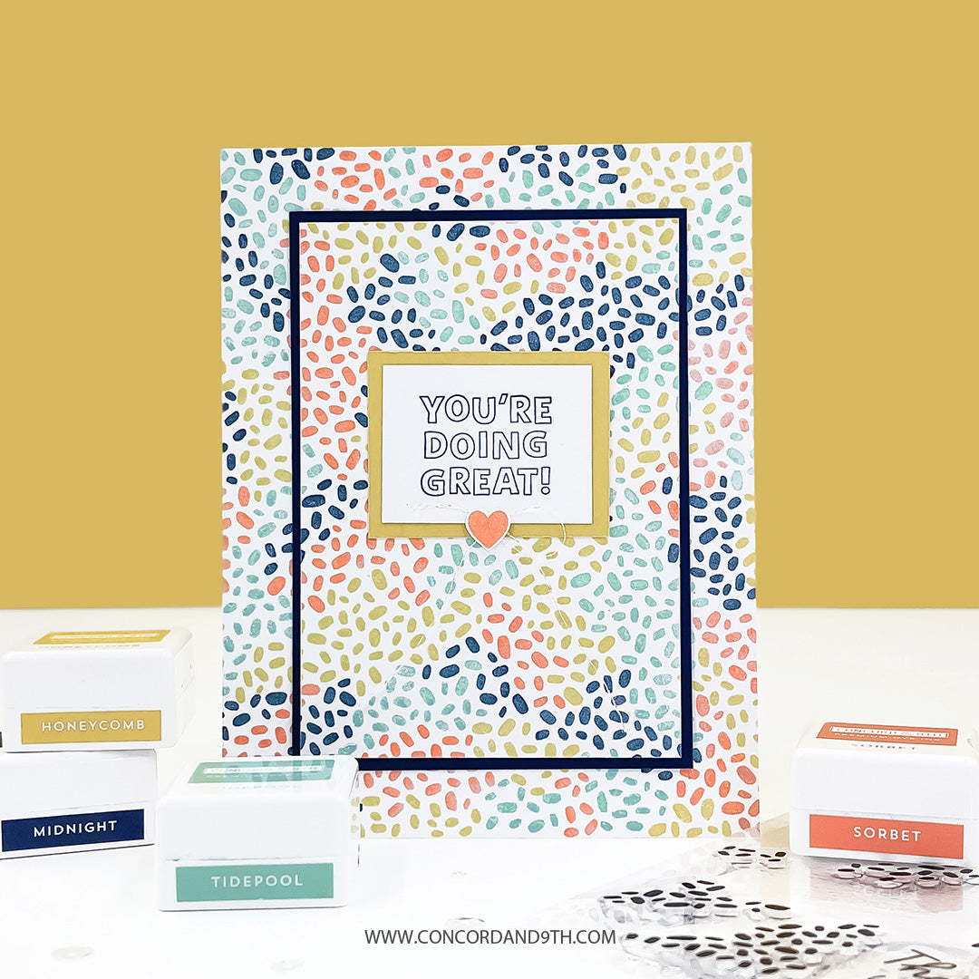 Speckled Turnabout™ Stamp Set