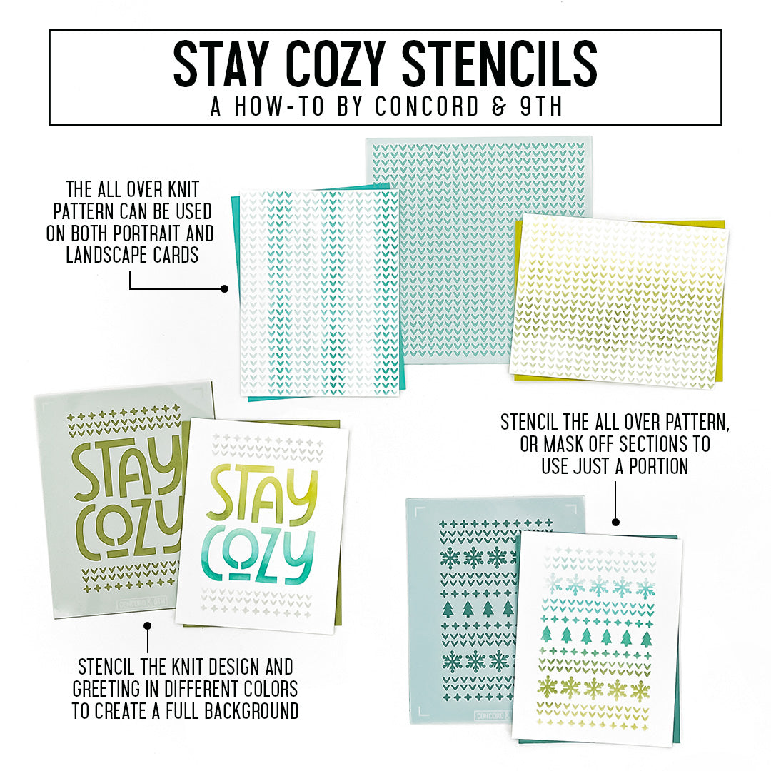 Paquete de plantillas Stay Cozy