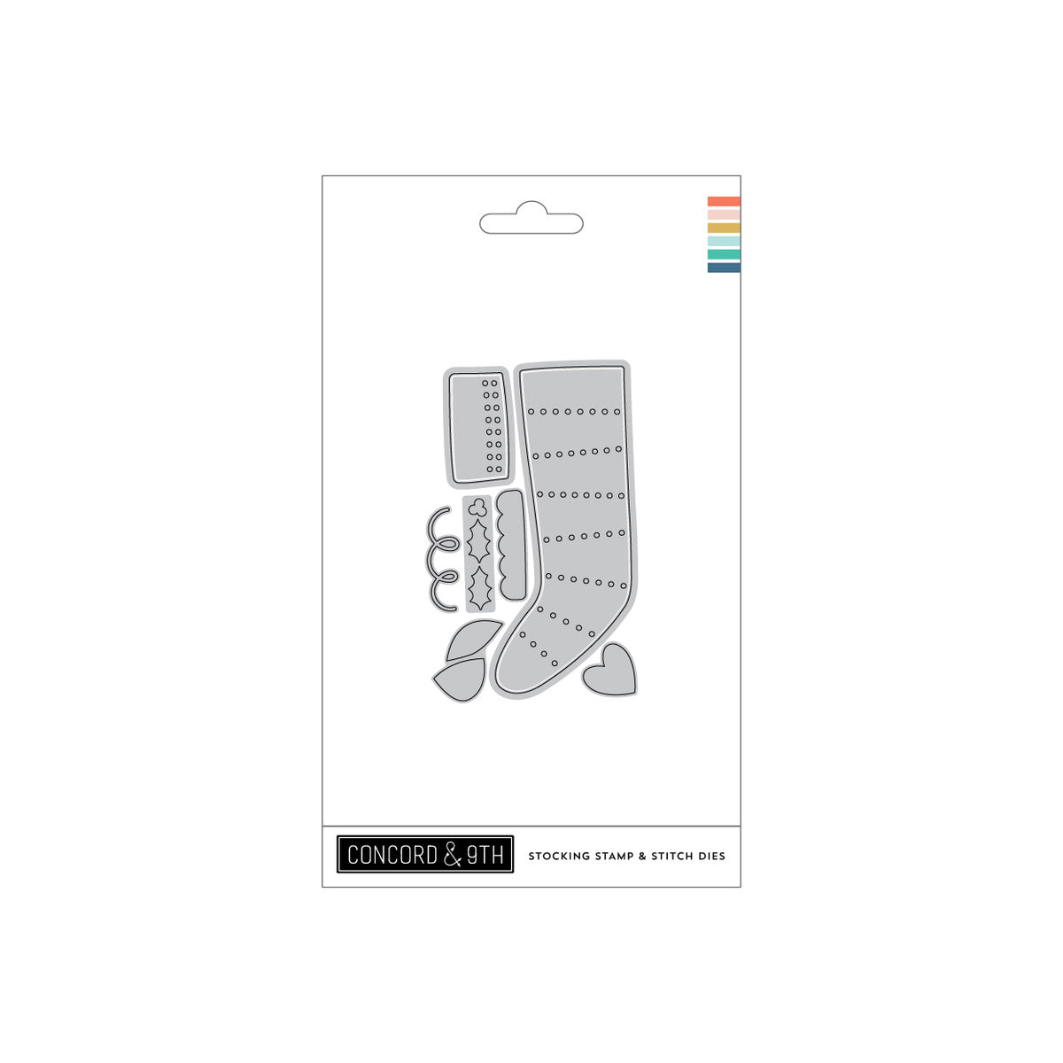 Stocking Stamp &amp; Stitch Dies