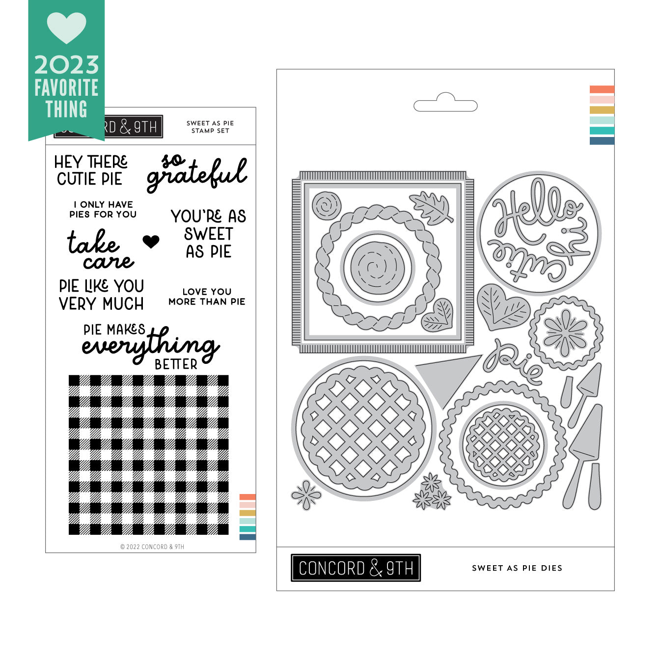 Paquete tan dulce como un pastel