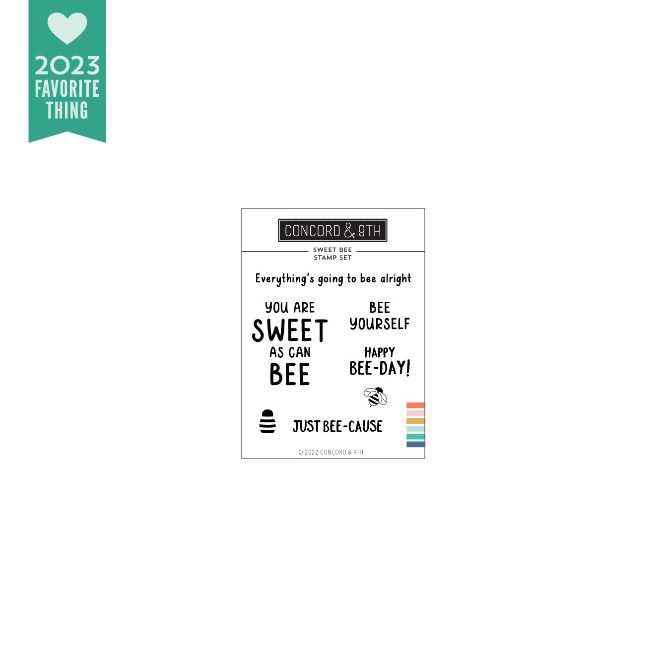 Juego de sellos Sweet Bee 