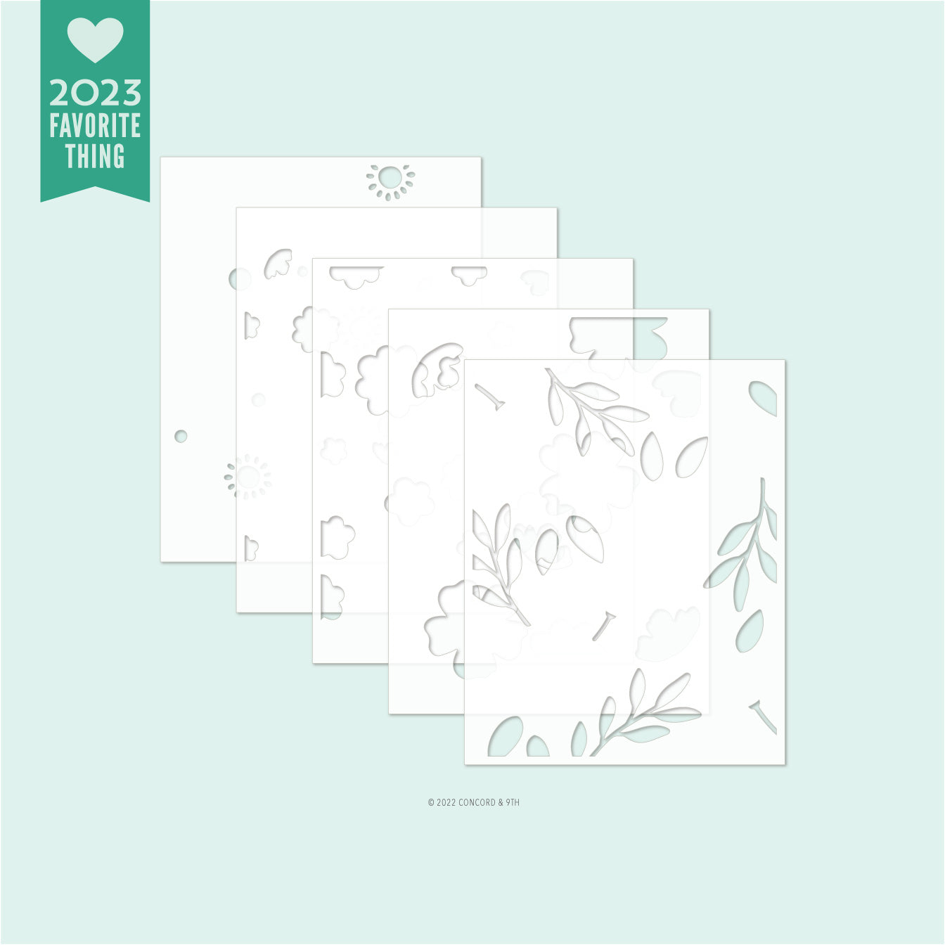 Paquete de plantillas de abejas dulces