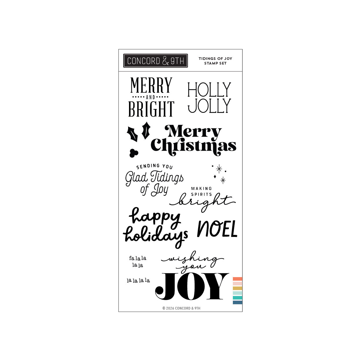 Tidings of Joy Stamp Set