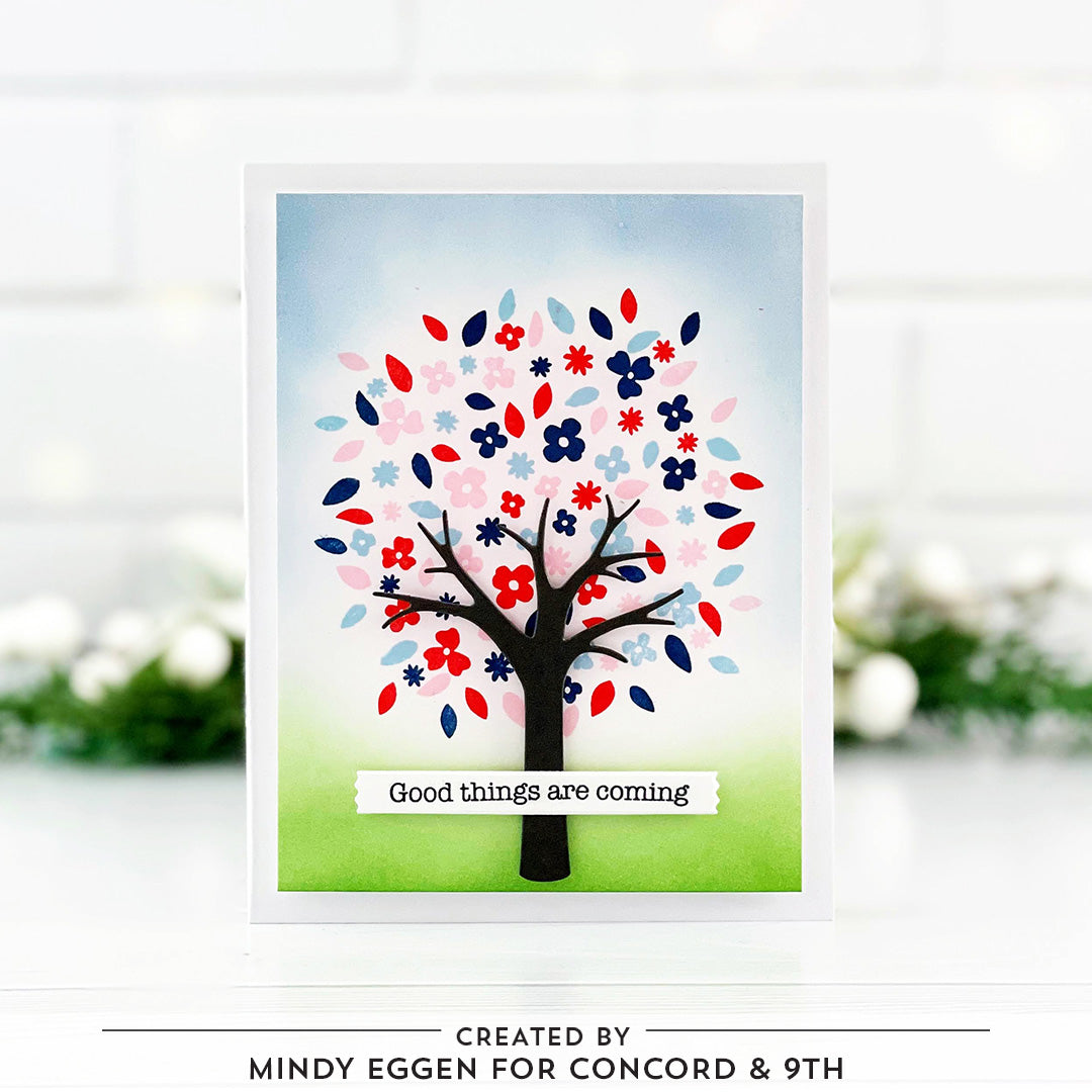 Treetops Turnabout™ Stamp Set