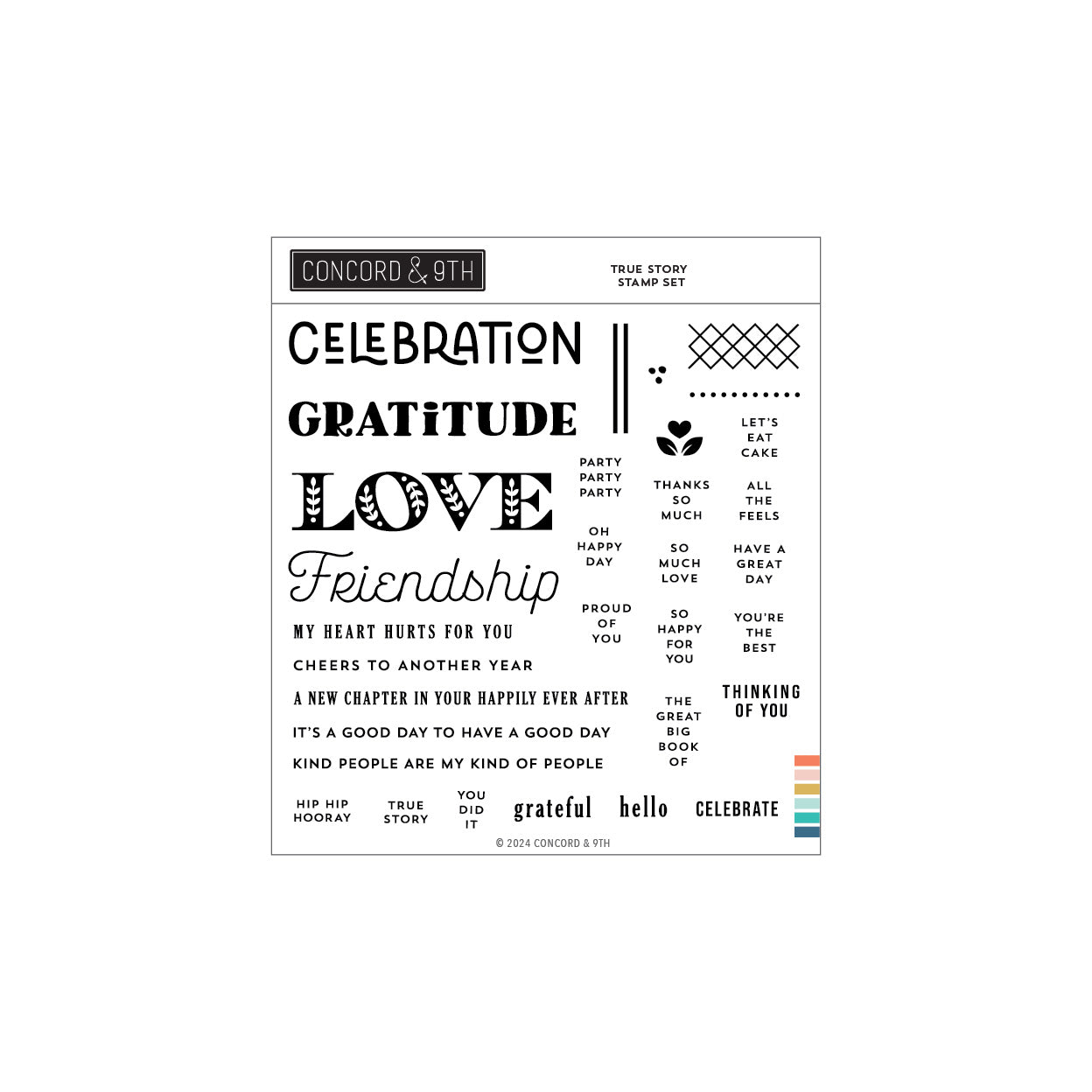 True Story Stamp Set