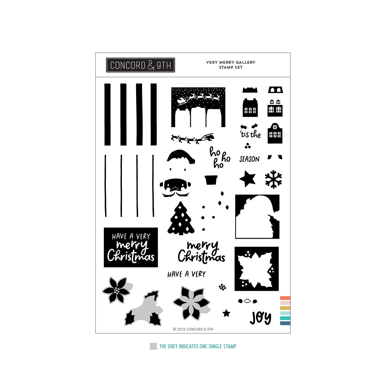 Very Merry Gallery Stamp Set