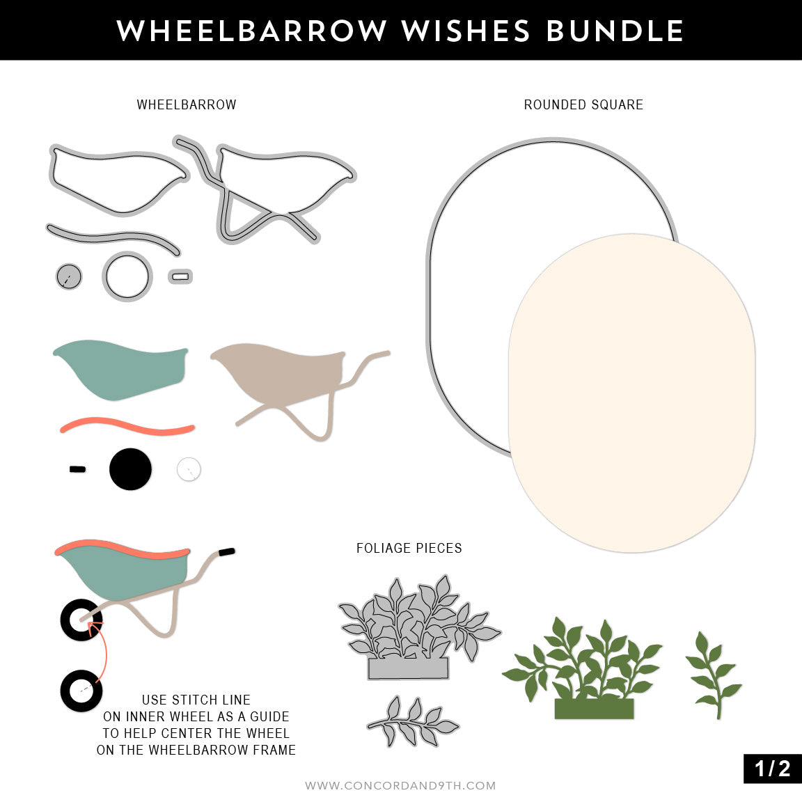 Wheelbarrow Wishes Stamp Set